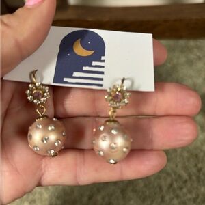 Betsey Johnson Disco Ball Earrings